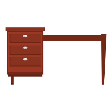 ofis masası ahşap simgesi
