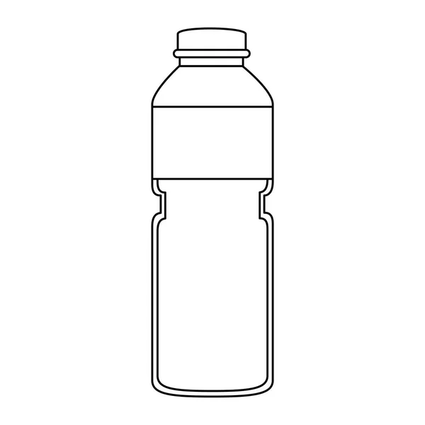 Zumo botella de fruta icono — Vector de stock