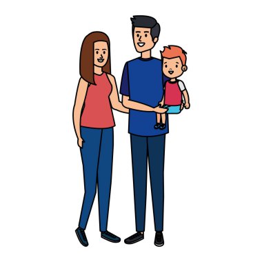 Anne ile oğlu karakterler çift