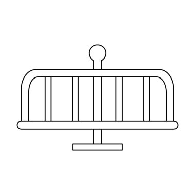 park oyun alanı tekerlek simgesi