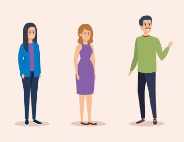 rahat giysiler ile set kız ve erkek