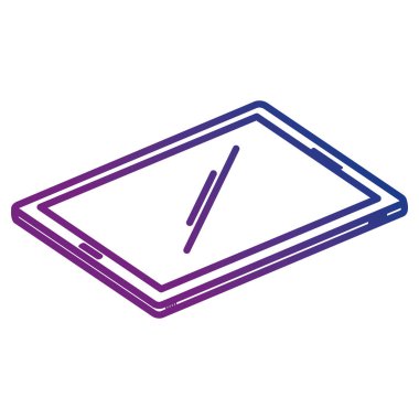 tablet cihaz izometrik simgesi