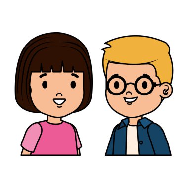 küçük çocuklar çift karakter