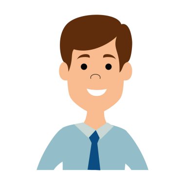 işadamı avatar karakter simgesi