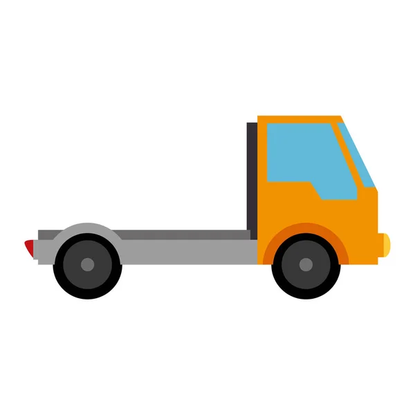 Entrega camión aislado icono — Vector de stock