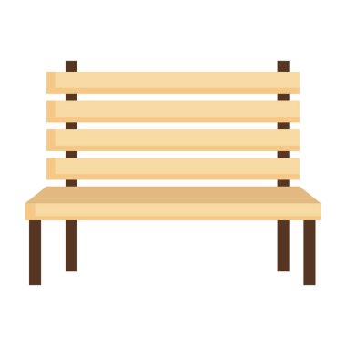 park ahşap sandalye simgesi