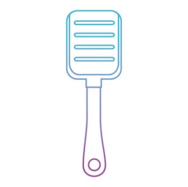 plastik kürek izole simgesi