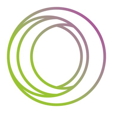 dairesel şekilli iş amblemi