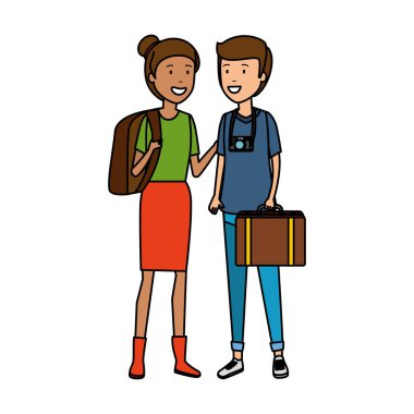 turist kaç bavul karakterlerle