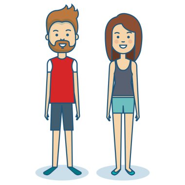 insanlar illüstrasyon vektör