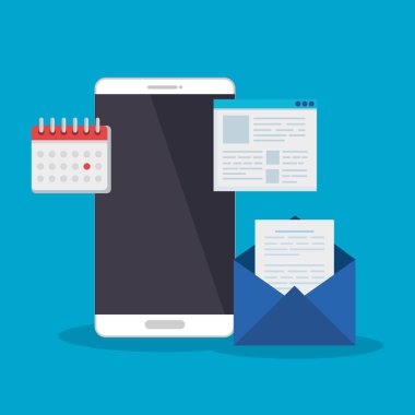 takvim ve belge bilgileri ile akıllı telefon teknolojisi