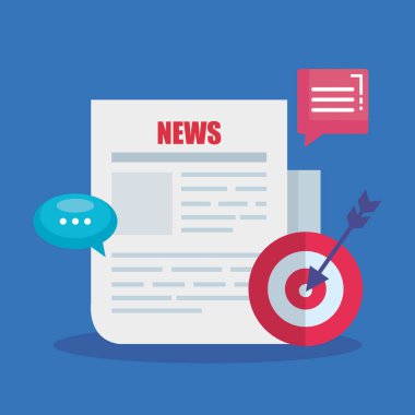 sohbet kabarcıkları ve hedef ile haber belge bilgileri