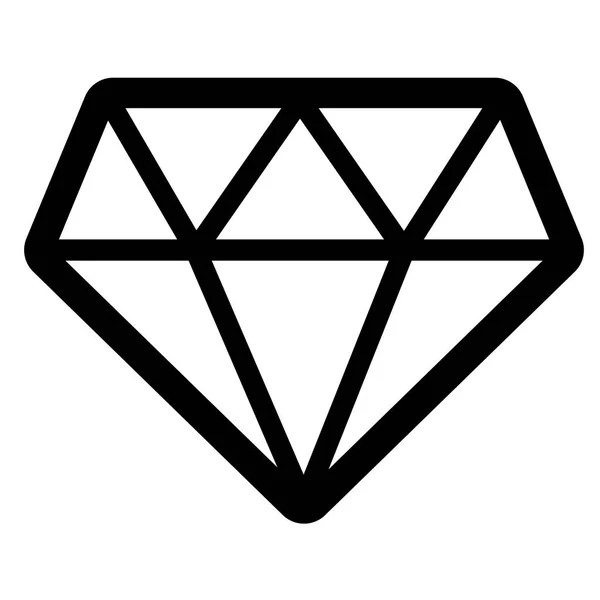 Diamant smycken lyx — Stock vektor