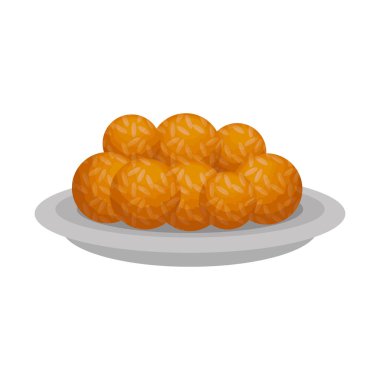 şeker Halwas ile çanak