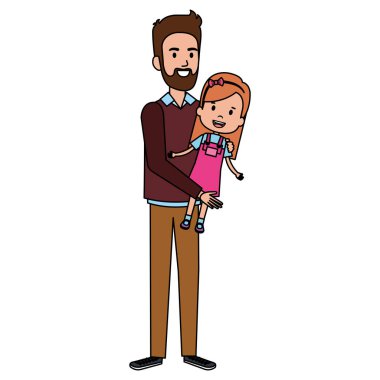 Baba kaldırma kızı karakterler