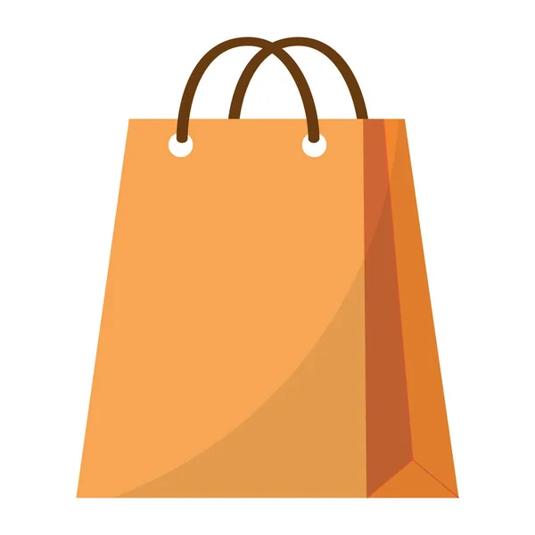 Icono bolsa de compras de papel — Vector de stock