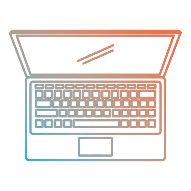 bilgisayar dizüstü izole kutsal kişilerin resmi