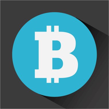Bitcoin simge vektör
