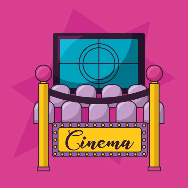 Cinema filme design — Vetor de Stock