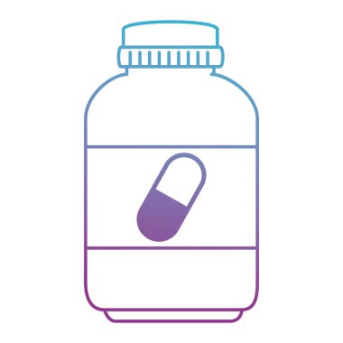 capsules botttle drugs icon