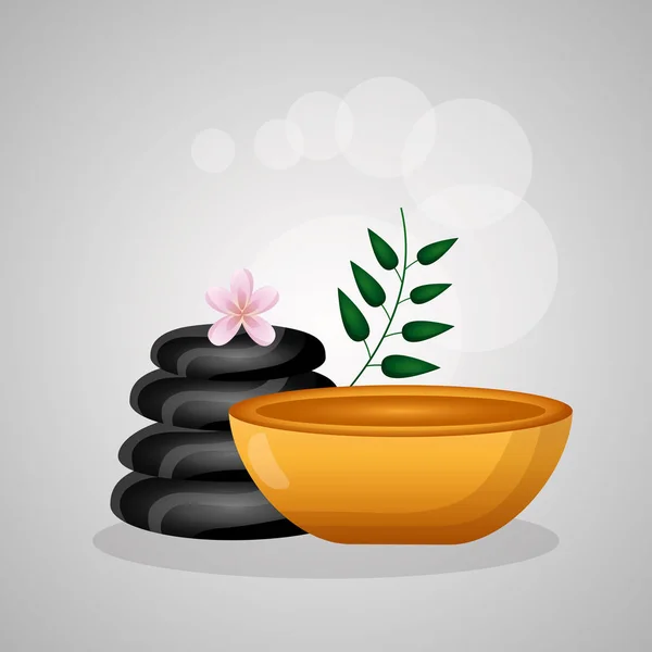 Terapia de tratamiento spa — Vector de stock