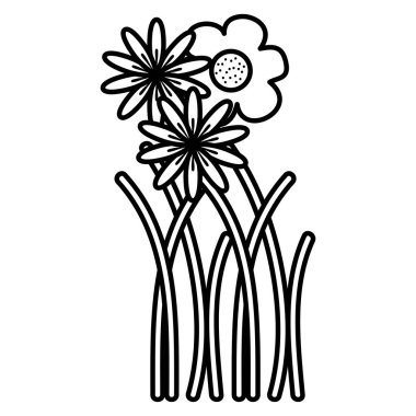 çiçek ve Bahçe dekoratif yaprakları