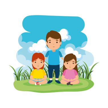 kampta kızları ile baba