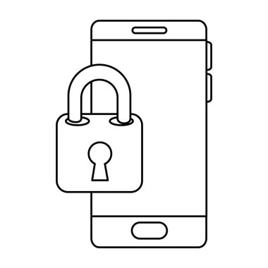 asma kilit ile Smartphone aygıtı