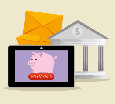 piggy ve iş bankacılığı teknolojisi ile tablet teknolojisi