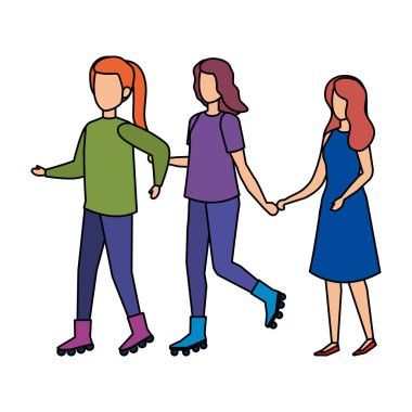 kadın karakter grubu