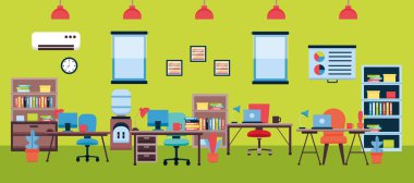 Ofis iç çalışma alanı