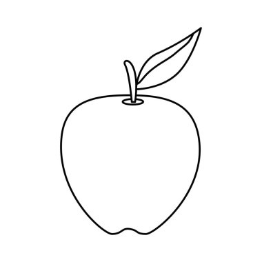 taze elma meyve simgesi