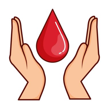 Eller korumalı damla kan