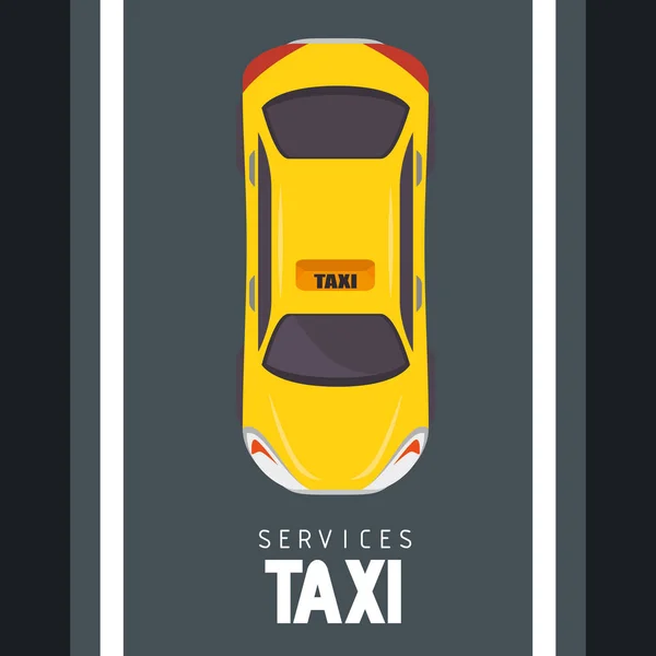 Taxi diseño de cabina — Archivo Imágenes Vectoriales