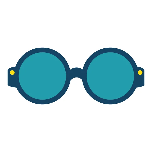 Eye glasses isolated icon — Stock Vector