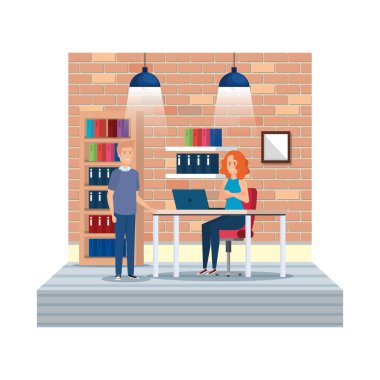 İşyerinde iş çift