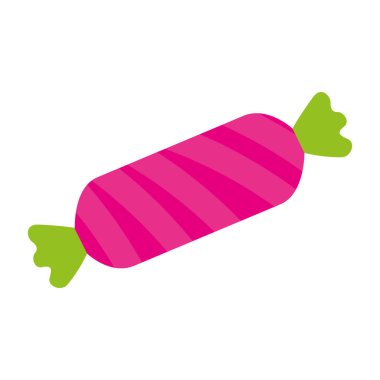 Tatlı şeker izole simgesi