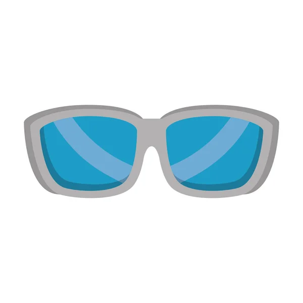 Winter eye glasses icon — Stock Vector