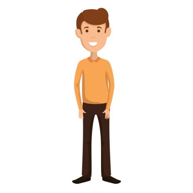 genç adam avatar karakter