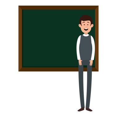 Kara tahta karakteri ile öğretim adam