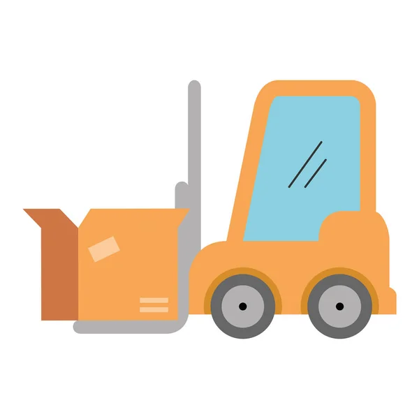 Forklift araç kutuları — Stok Vektör