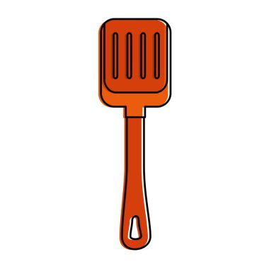 plastik kürek izole simgesi