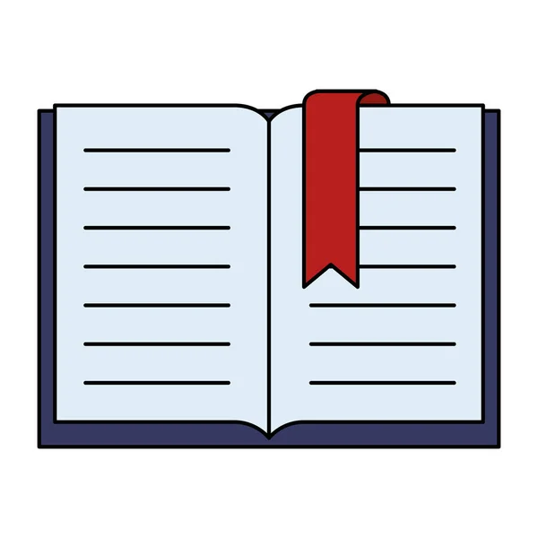 Lehrbuch-Ikone — Stockvektor