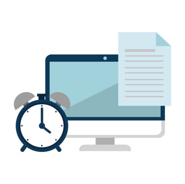 bilgisayar ve alarm elektronik belge