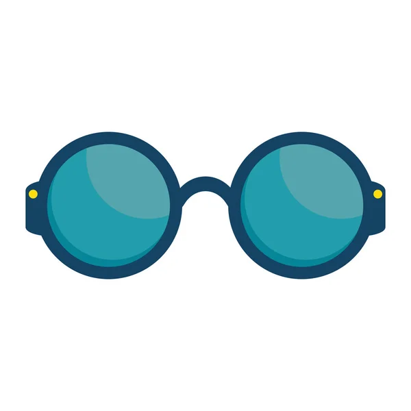 Eye glasses isolated icon — Stock Vector