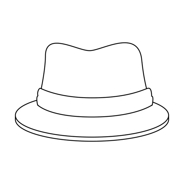 Traditionell kanadensisk hatt ikon — Stock vektor