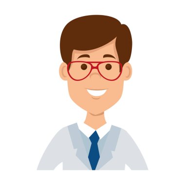 Doktor profesyonel avatar karakter