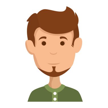 genç adam avatar karakter