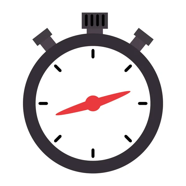Chronometer időzítő elszigetelt ikon — Stock Vector
