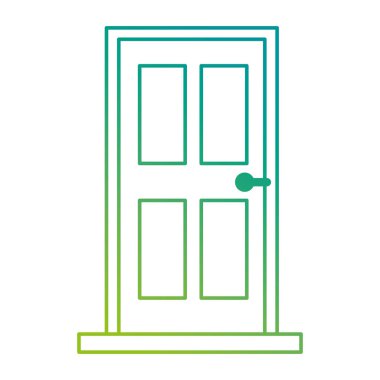 Oda Kapı izole simgesi